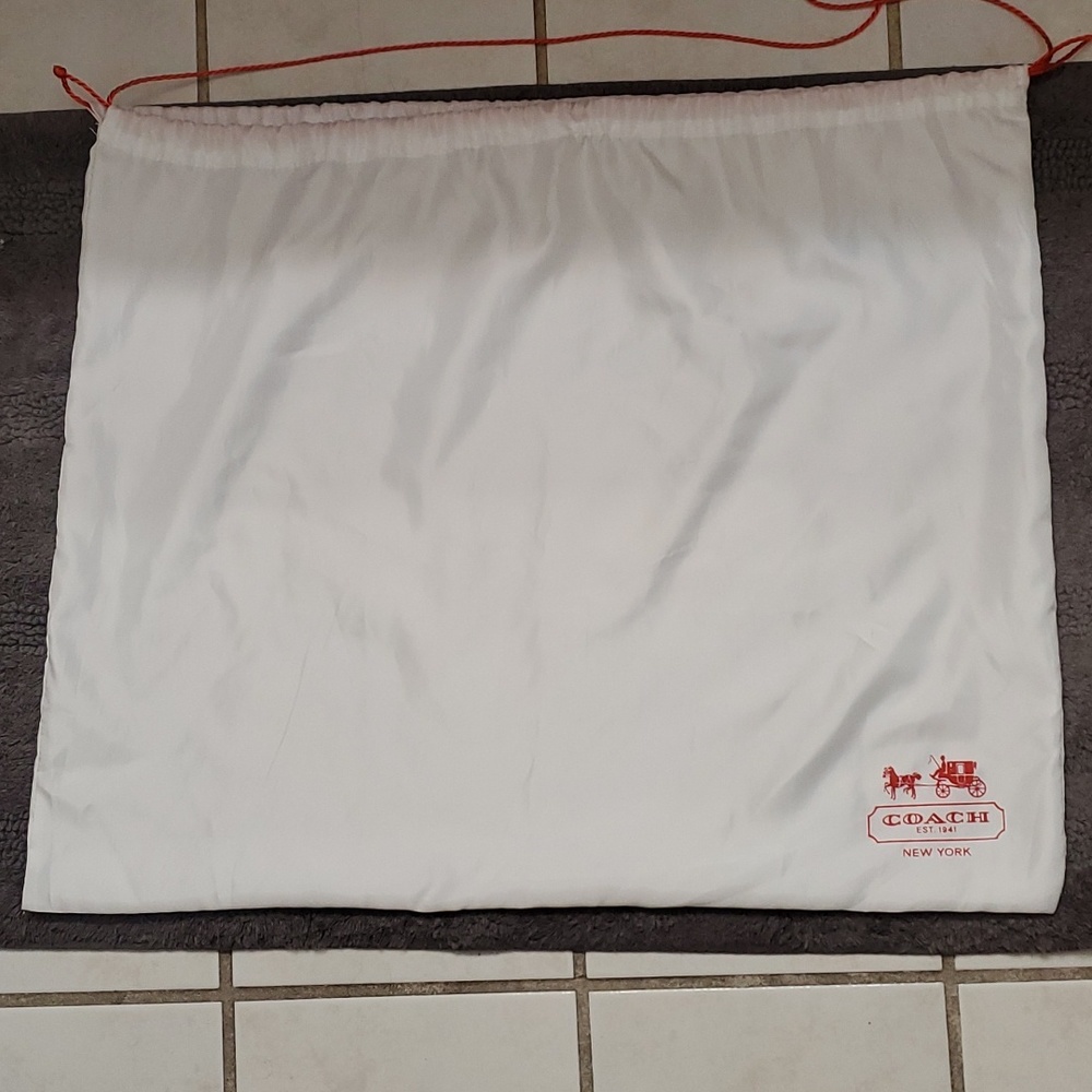 Coach dust bag